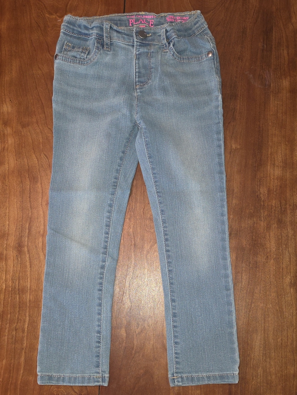 The Children's Place Light Blue Slim Straight Jeans